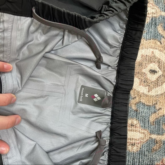 Mont Bell Gray Pants Straight Leg Side Zipper Women’s Size M. O - Picture 4 of 8